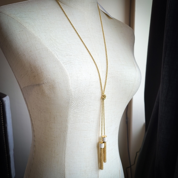 New Brahmin FAIRHAVEN Duo Tassel Necklace - Picture 8 of 8
